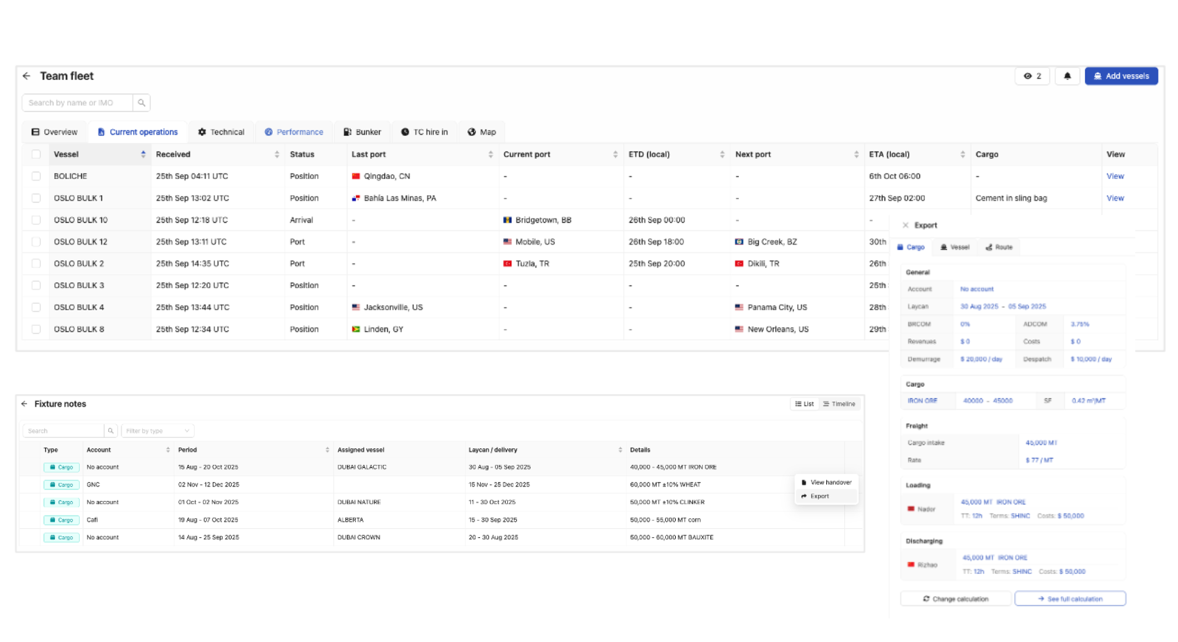 A PC and a smartphone displaying the Live AIS feature, from the Essential Toolkit in ShipIntel, showing real-time maritime traffic information and vessel movement on both screens.